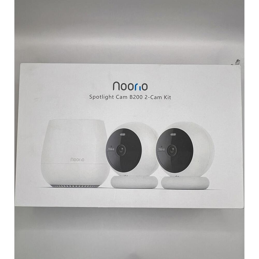 Noorio B200 2-Camera Wireless Security System with Hub, 1080p